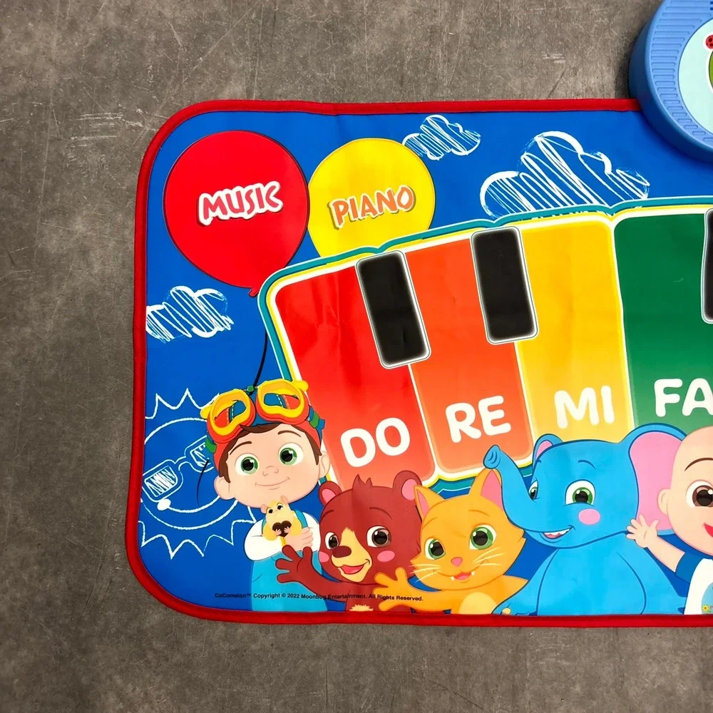 CoComelon Musical Piano Play Mat JAKKS Pacific 2022 Kids Floor Keyboard Toy